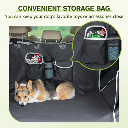 Hundedecke Auto Kofferraum Wasserdicht Kratzfest Schwarz 102*137cm