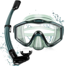 Schnorchelset Erwachsene Tauchmaske Taucherbrille Anti-Leck Anti-Fog