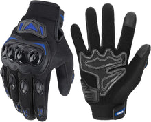 Sportliche Sommer Motorradhandschuhe mit Knöchelschutz & Touchscreen