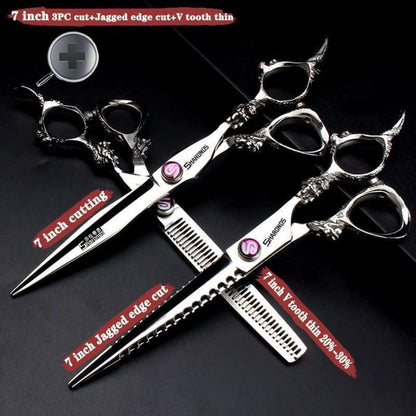 Professionelle Friseurschere 7 Zoll (3er Set)
