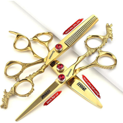 Friseurschere 6 Zoll (3er Set) – Professionelle Haarschere