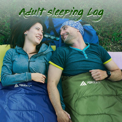Forceatt Schlafsack 3/4 Jahreszeiten Camping Reise Festival 1.2/1.4/1.6KG