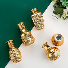 Glassam Goldene Blumenvase Set 5tlg. Moderne