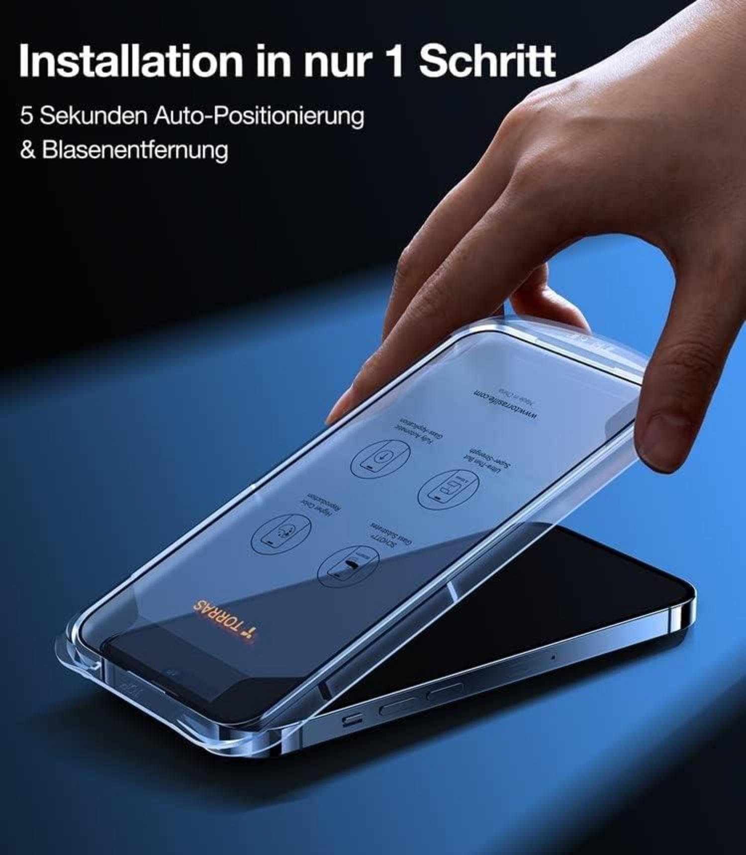 Schutzglas für iPhone 14 Pro Panzerglas 9H Härte Kratzfestigkeit
