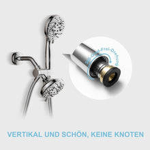 Hochwertiger PVC Duschschlauch 3,0 m Silber - Flexibel und