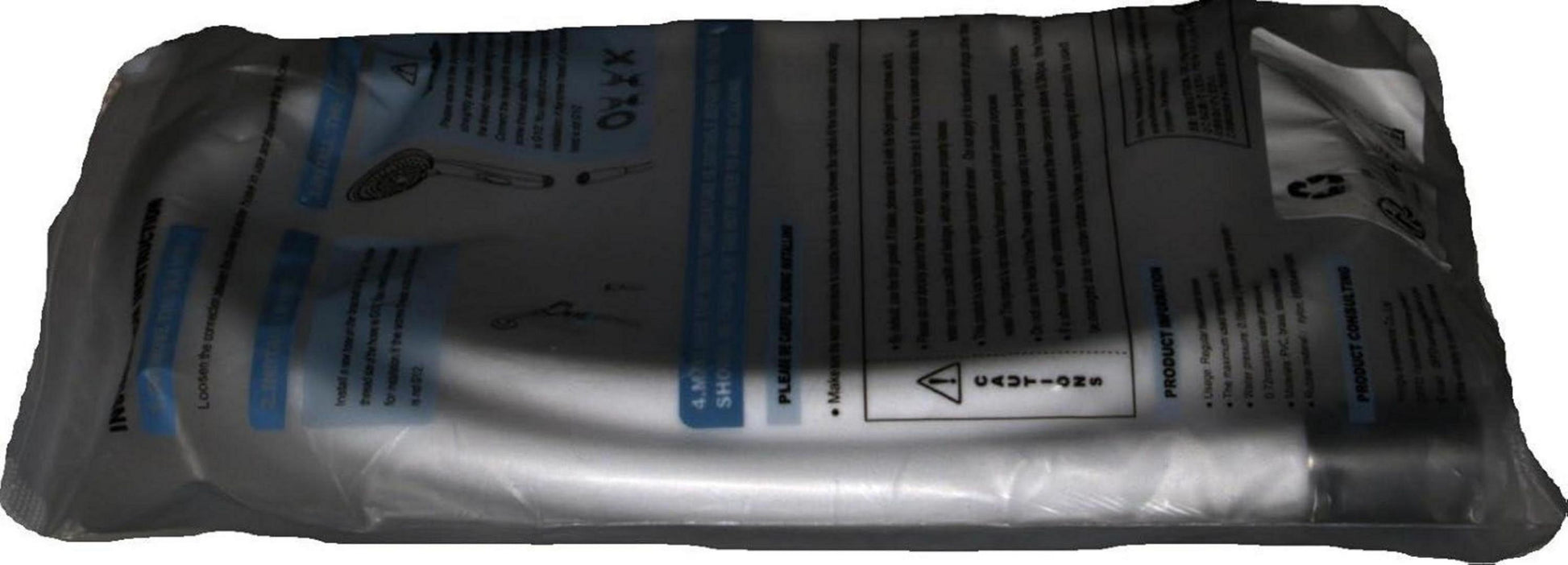OFFO Brauseschlauch Duschschlauch 1,5m PVC Universal Hochdruck Ersatz