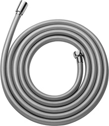 Brauseschlauch PVC Duschschlauch 3,5m Hochdruck Silberfarben