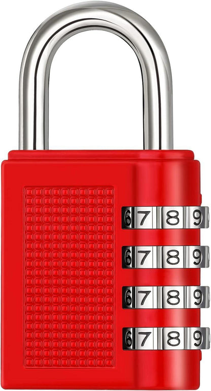 Zahlenschloss 4-stellig, Wetterfest für Fitnessstudio