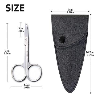 Professionelle Nagelschere 9cm Edelstahl Schönheitsschere