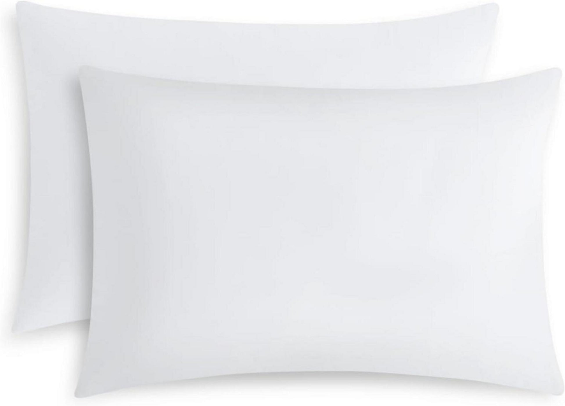Kissenbezug 50x70 2er Set Weiß Mikrofaser Hotelverschluss