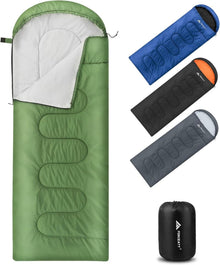 Schlafsack 4 Jahreszeiten Packmaß 1.6KG Grün
