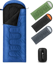 3/4 Jahreszeiten Schlafsack 1.4KG Blau
