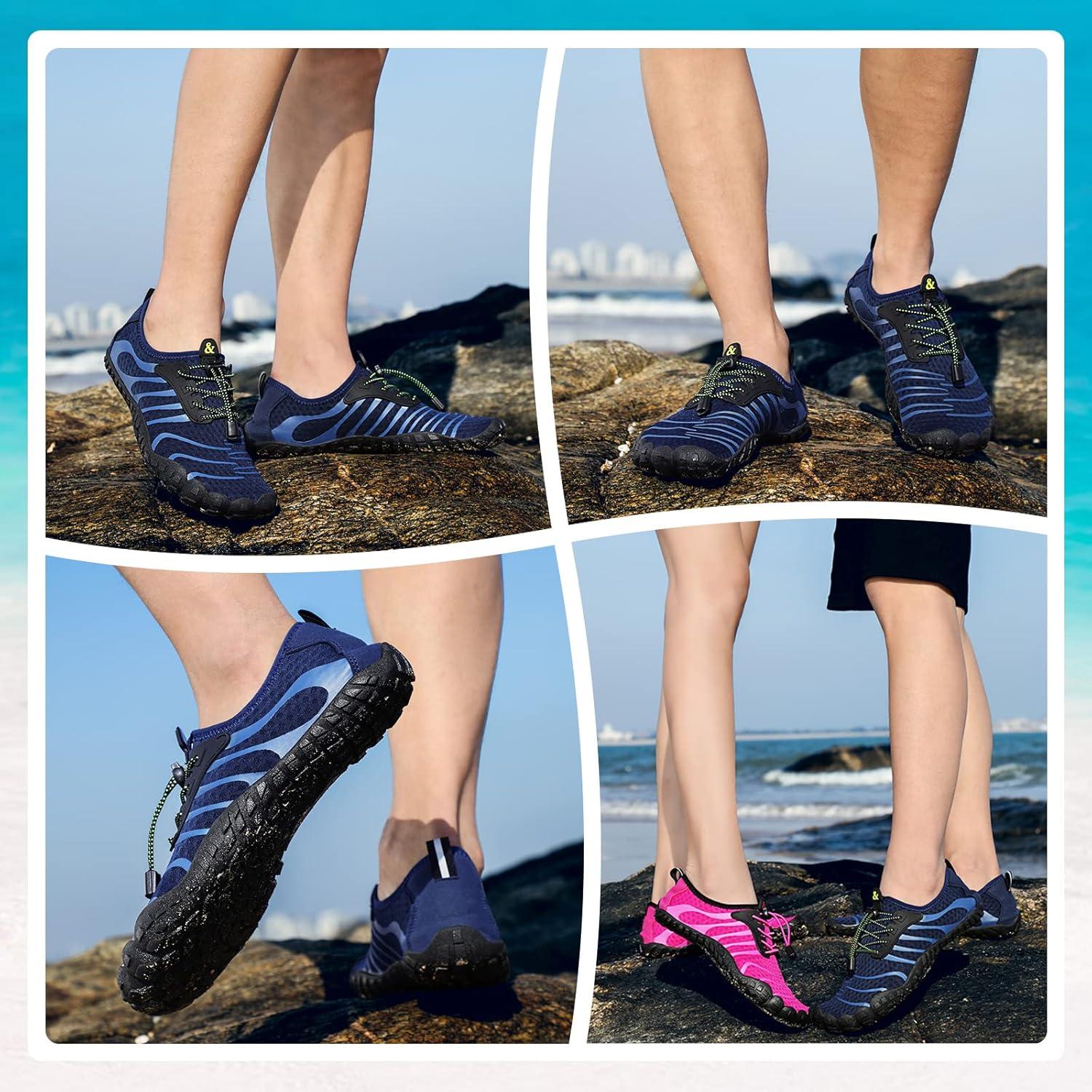 Wasserschuhe Badeschuhe Damen Herren Strandschuhe Schnell Trocknend