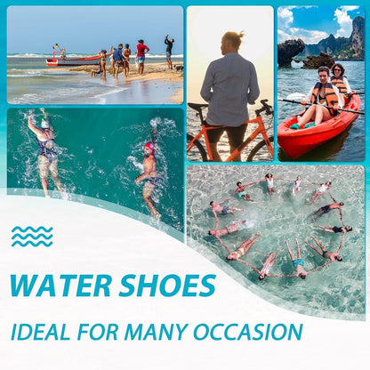 Wasserschuhe Damen Herren Lila Schnelltrocknend