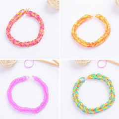 2500er Loom Bänder Set mit Zubehör für Kinder, Mädchen & Jungs