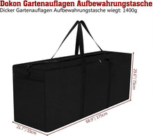 Auflagentasche Gartenauflagen Schutzhülle Wasserdicht 600D