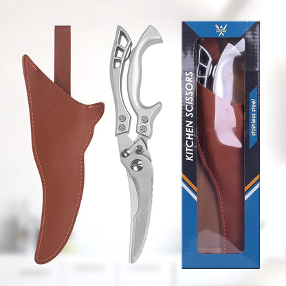 Küchenschere Metallgriffe Knochenschere Edelstahl Geflügelschere