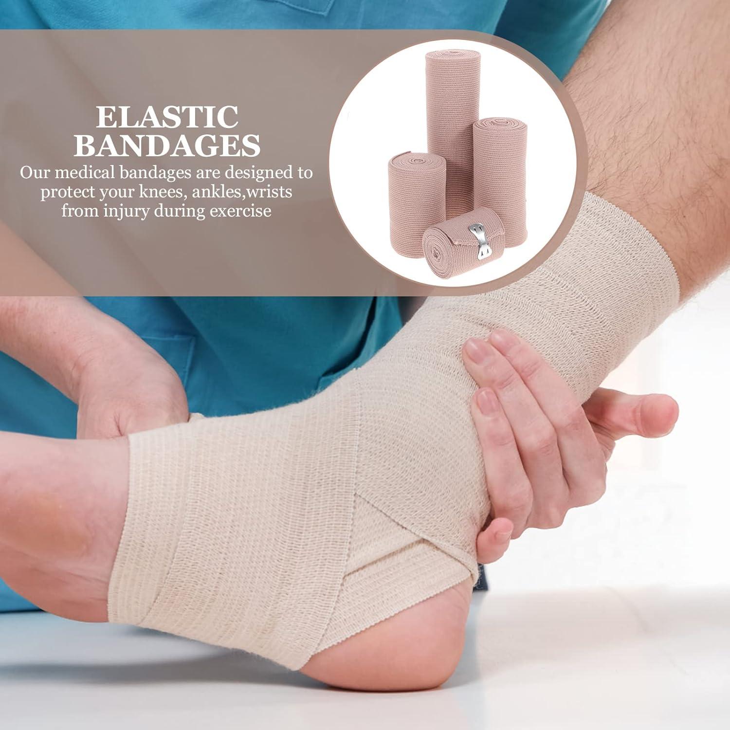 Elastische Bandagenpackung für Knie Knöchel Handgelenk