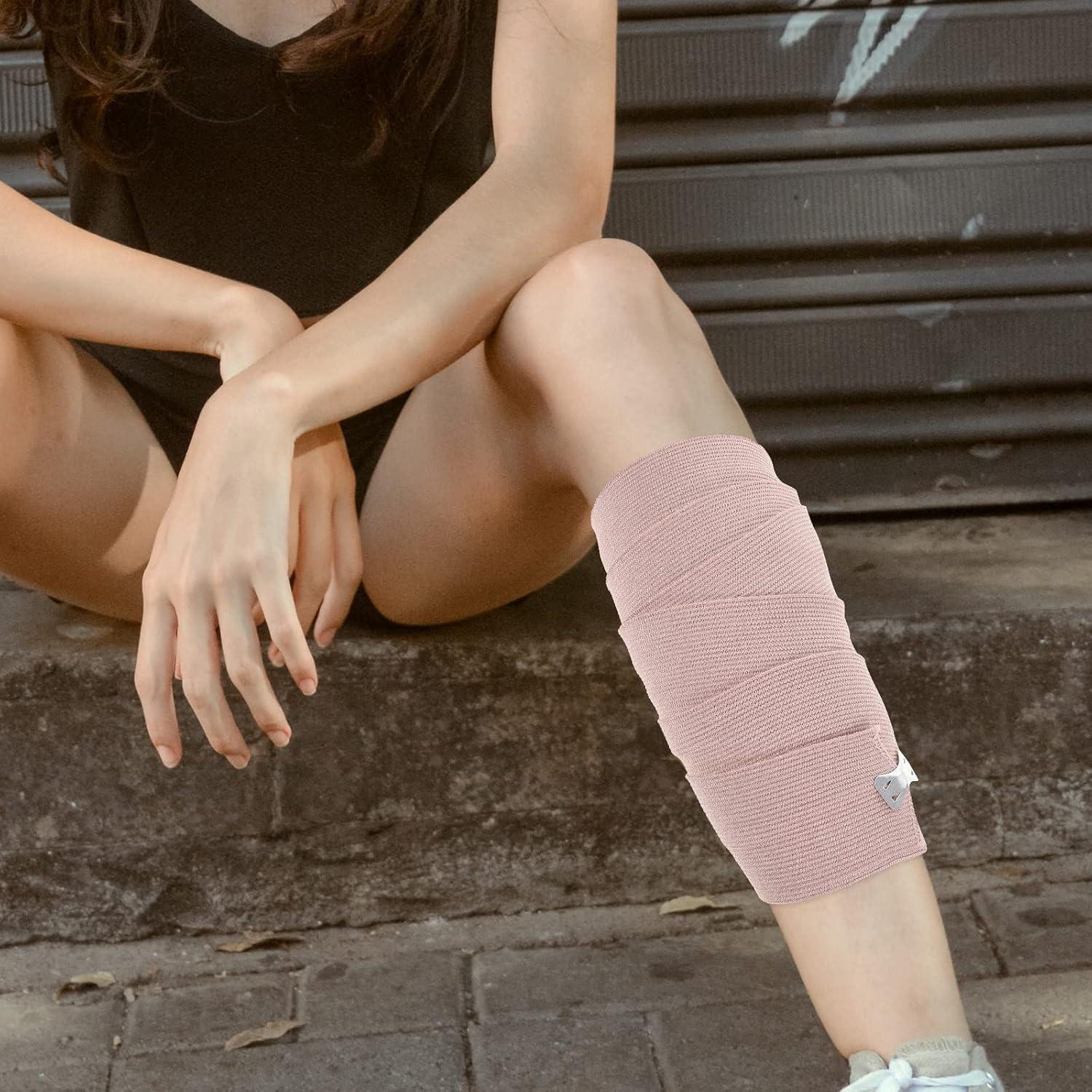 Elastische Kompressionsbandage 4er Pack - 2 3 4 6 Zoll Rollen - Knie