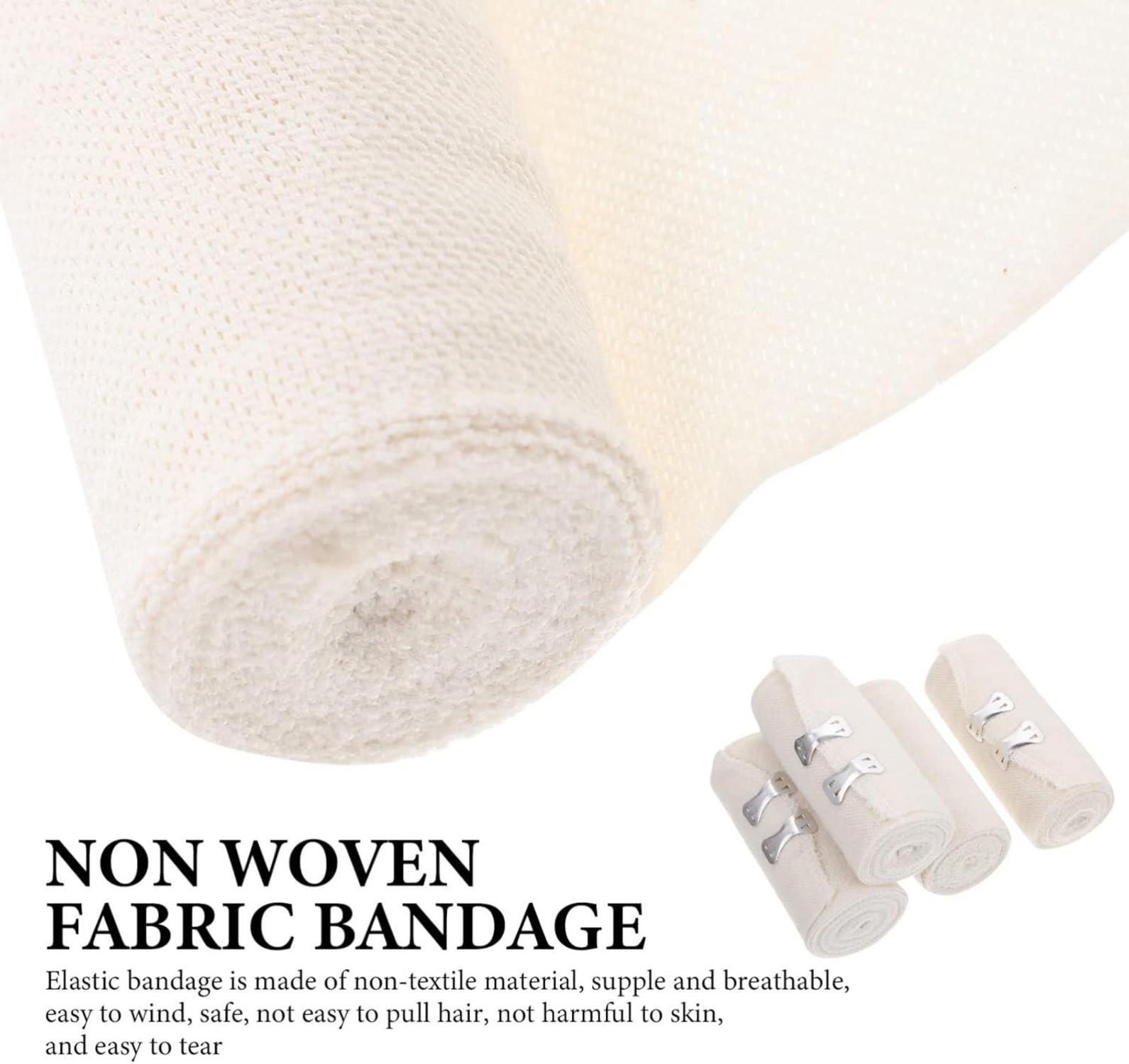 Elastische Bandagenpackung 4-Zoll-Kompressionsbandage Fußlänge 155g