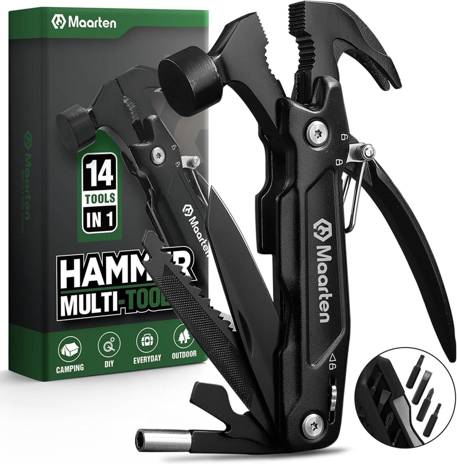 Multitool Maarten 14 in 1 Camping Zubehör Vatertagsgeschenk