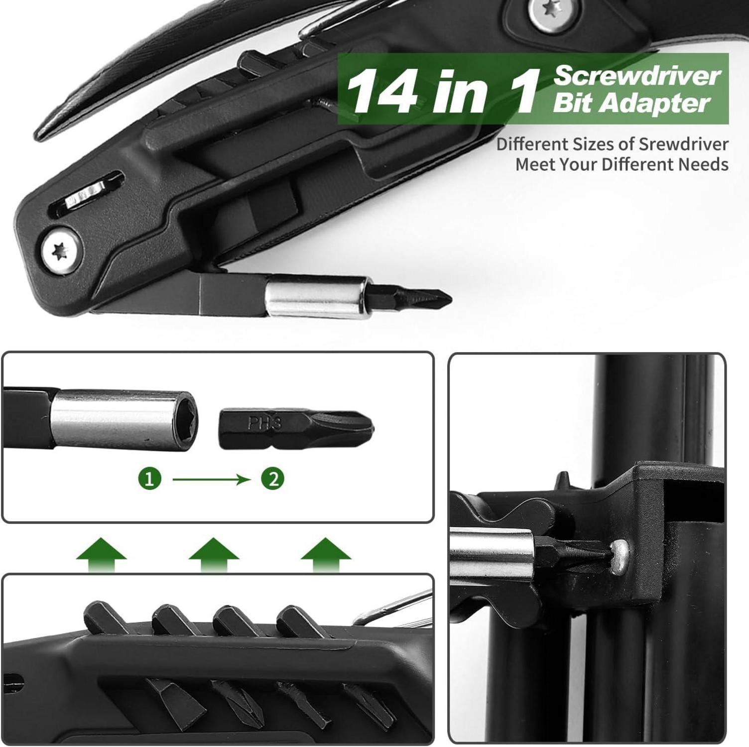 Multitool Maarten 14 in 1 Camping Zubehör Vatertagsgeschenk