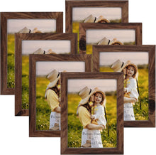Bilderrahmen Collage Set 13x18 cm Dunkler Rahmen 7er-Pack