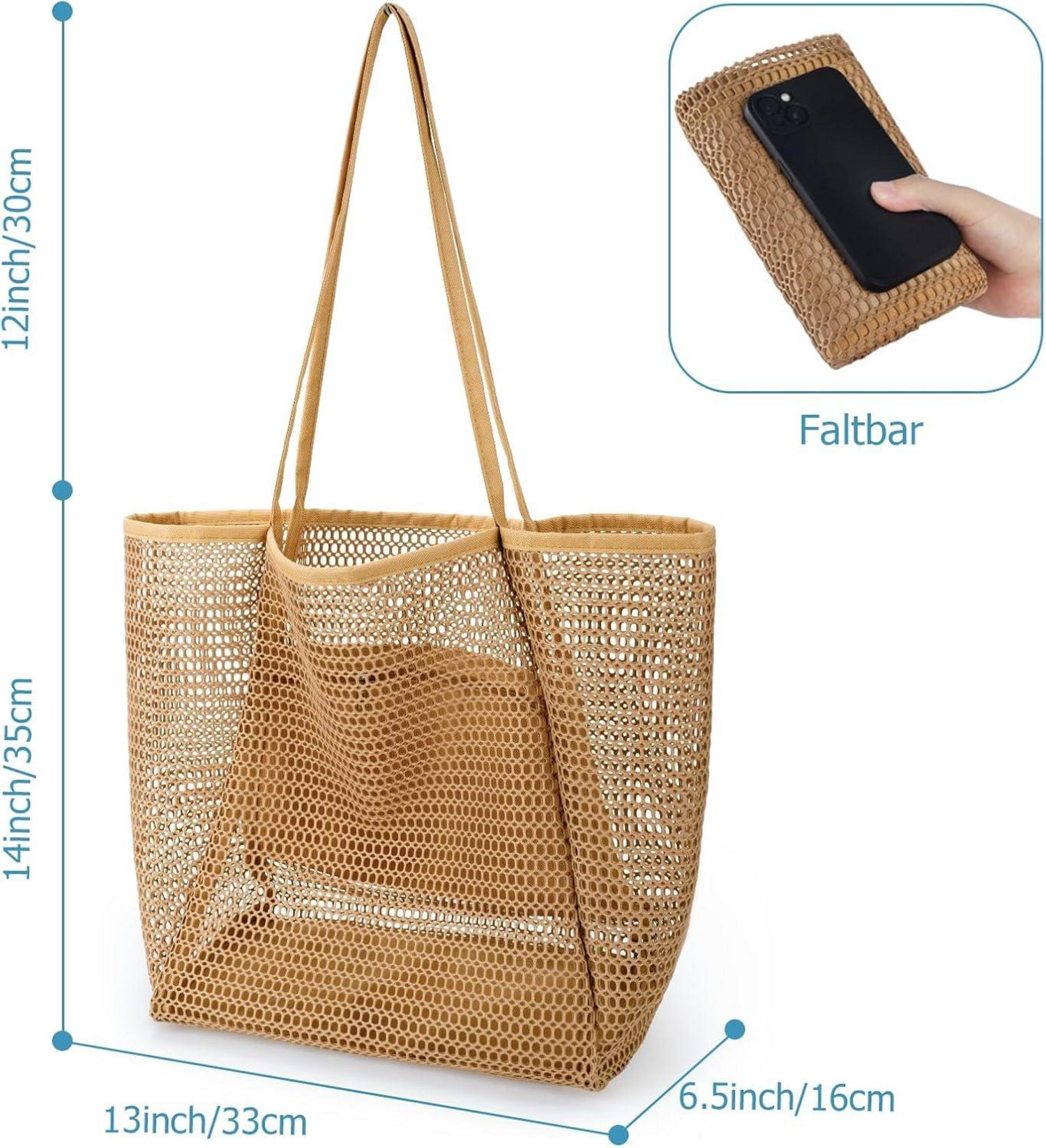 Große Strandtasche Damen Xl 18,5l Familie