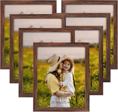 Bilderrahmen Collage 7er Set für 20x25 cm Fotos und Bilder