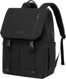 Laptop Rucksack Damen Herren 17.3 Zoll Wasserdicht Schwarz