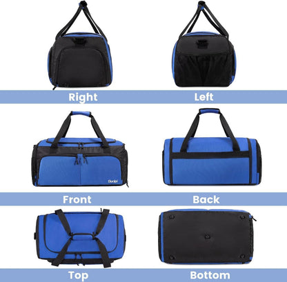 Sucipi Sporttasche Herren mit Schuhfach und Nassfach 20 Zoll wasserdicht für Fitness Training Reise Gym Bag