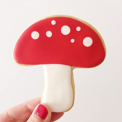 Pilz Ausstecher Set für Kinder - 3 Größen - Edelstahl - Plätzchen