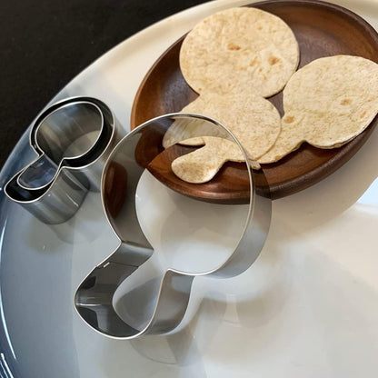 Pilz Ausstecher Set 3-teilig Plätzchen Ausstecher für Kinder Herbst Frühling