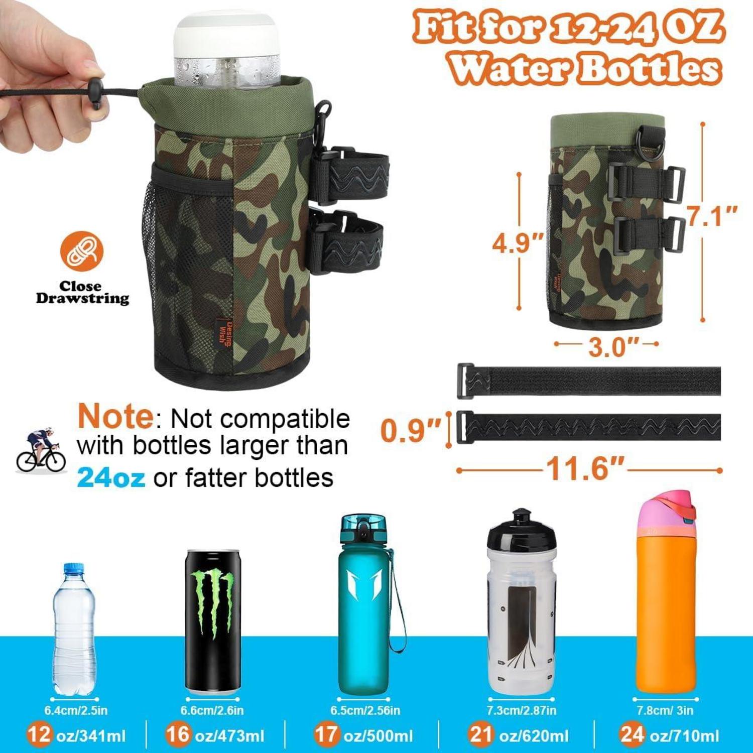 24oz Wasserflaschenhalter Fahrrad Isolierter Getränkehalter
