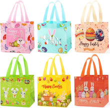 Ostertüten Ostern Taschen mit Griff 6 Stück Geschenktasche Eiersuche