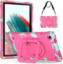 Hülle für Samsung Galaxy Tab A8 10.5'' Stoßfeste Schutzhülle Camo Rot
