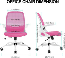 Ergonomischer Bürostuhl mit klappbaren