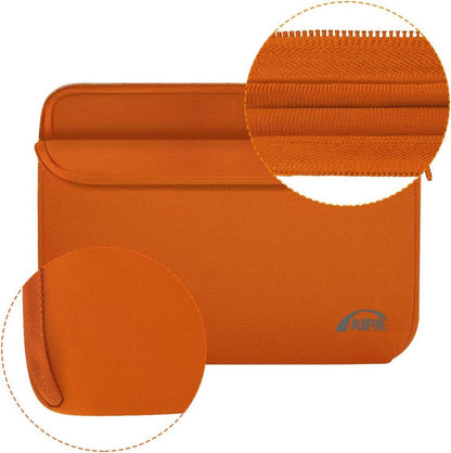 Laptophülle 13,3 14 Zoll Schutzhülle Stoßfest Arbeitstasche Laptop Tasche Sleeve Orange