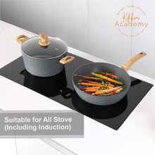 Kitchen Academy 17-teiliges Topfset & Pfannenset Induktion