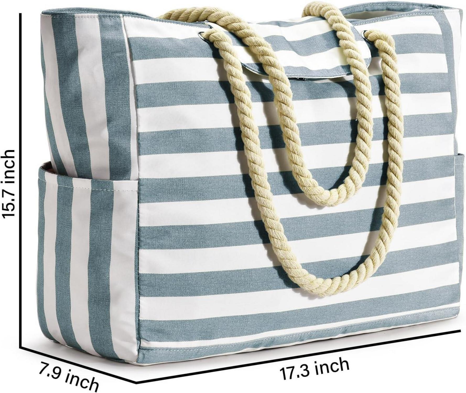Strandtasche Damen Groß Shopper Faltbar Wasserdicht Sporttasche