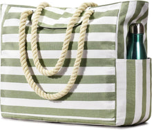 Wasserdichte Strandtasche mit Reißverschluss und Taschen