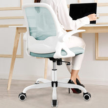 Ergonomischer Mesh Bürostuhl mit klappbaren Armlehnen 360° Drehstuhl