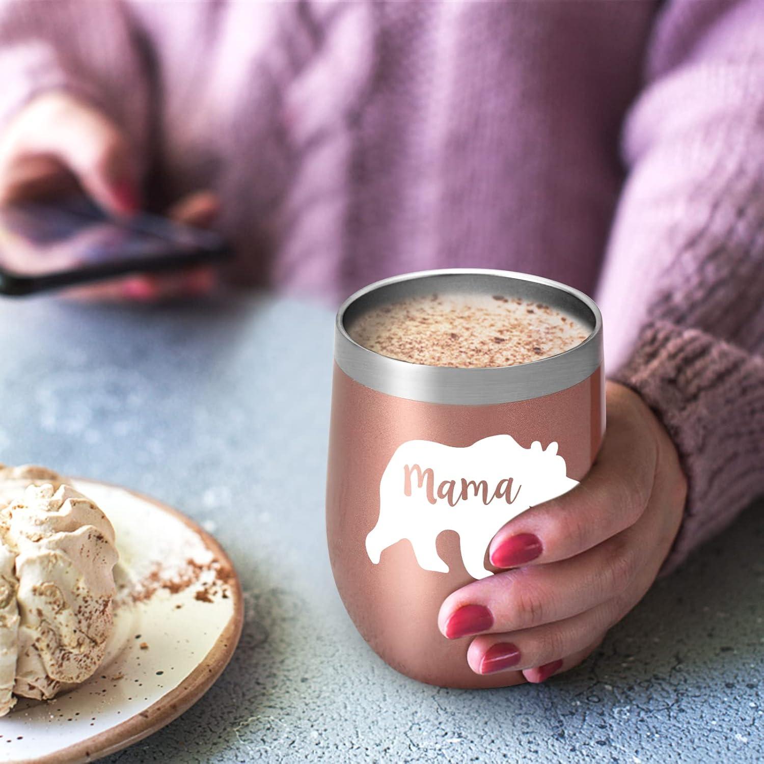 Geschenk für Mama - Mama Bär Thermobecher 350ml Edelstahl