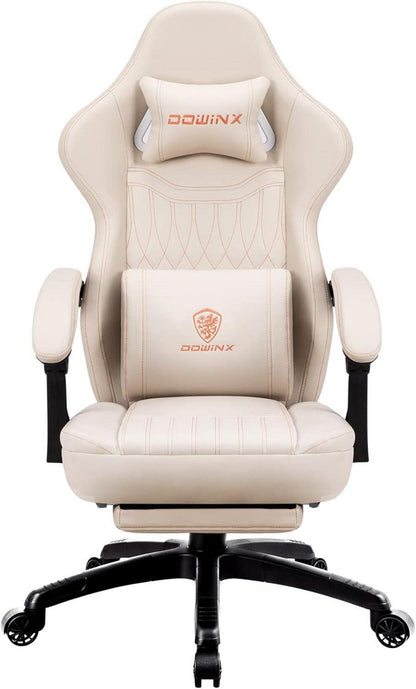 Ergonomischer Gaming Stuhl mit Massage und Lendenwirbelstütze