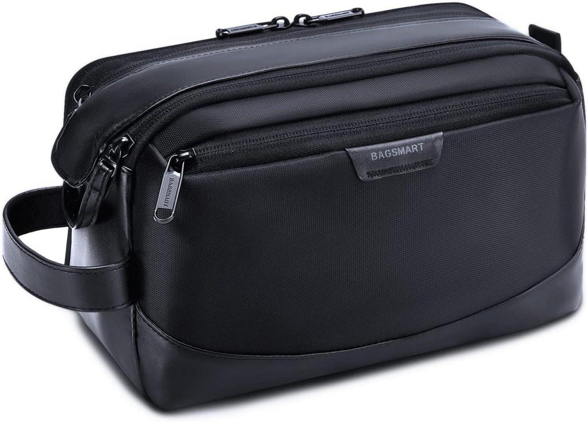 Kulturbeutel Herren Reise Kulturtasche Organizer Leder Dopp Kit