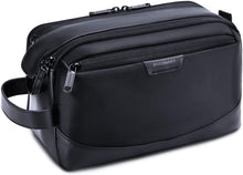 Kulturbeutel Herren Reise Kulturtasche Organizer Leder Dopp Kit