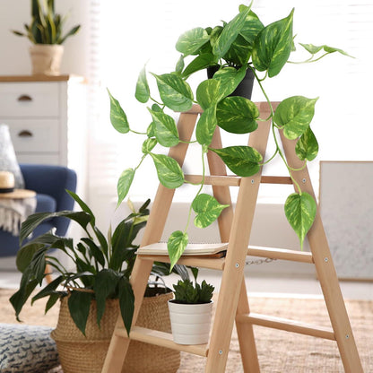 Künstliche Pflanzen Hängend Efeu im Topf Deko Wohnzimmer Badezimmer