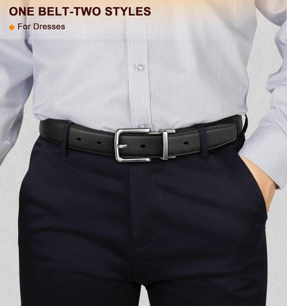 Ledergürtel Herren Wendegürtel Schwarz Braun 110cm Bundesliga