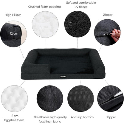 Orthopädisches Hundebett kleine Hunde Hundezubehör waschbar