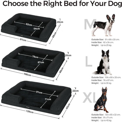 Orthopädisches Hundebett kleine Hunde Hundezubehör waschbar